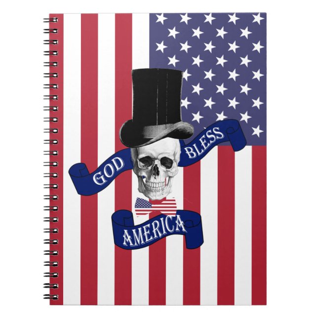 God Bless America Notebook (Front)