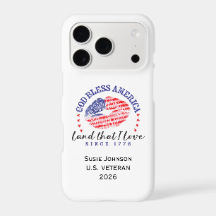 God Bless America - Personalised Phone Case