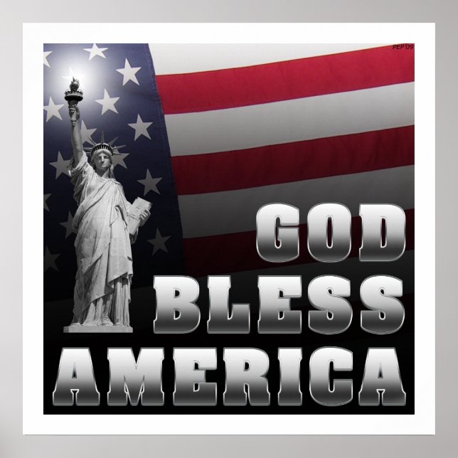 God Bless America Poster (Front)