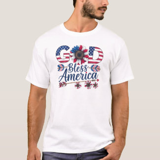 God Bless America Shirt – Patriotic 4th of July 