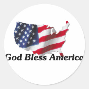 God Bless America Stickers