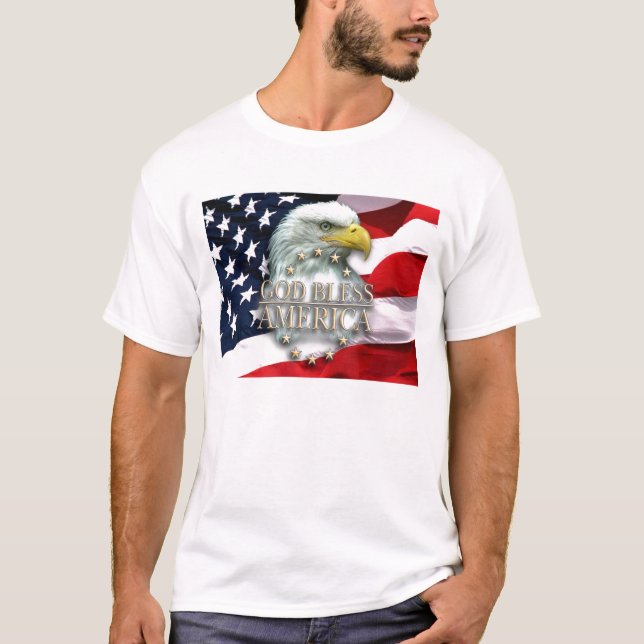 God Bless America T-Shirt (Front)