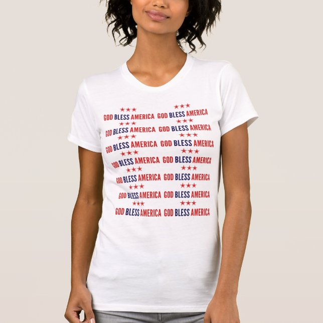 God Bless America T-Shirt (Front)
