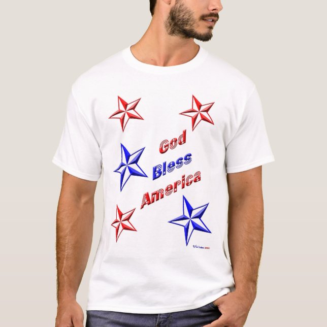 God Bless America  T-Shirt (Front)