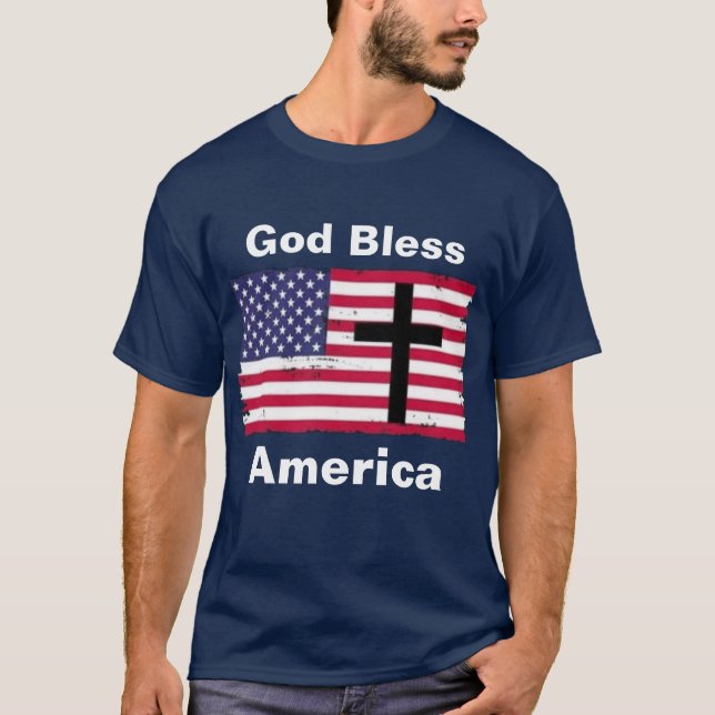 God Bless America T-Shirt (Front)