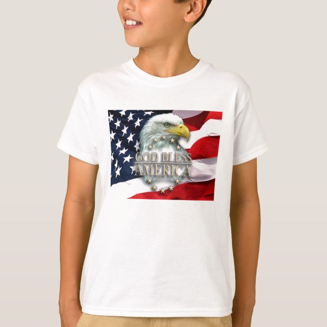 God Bless America T-Shirt (Front)