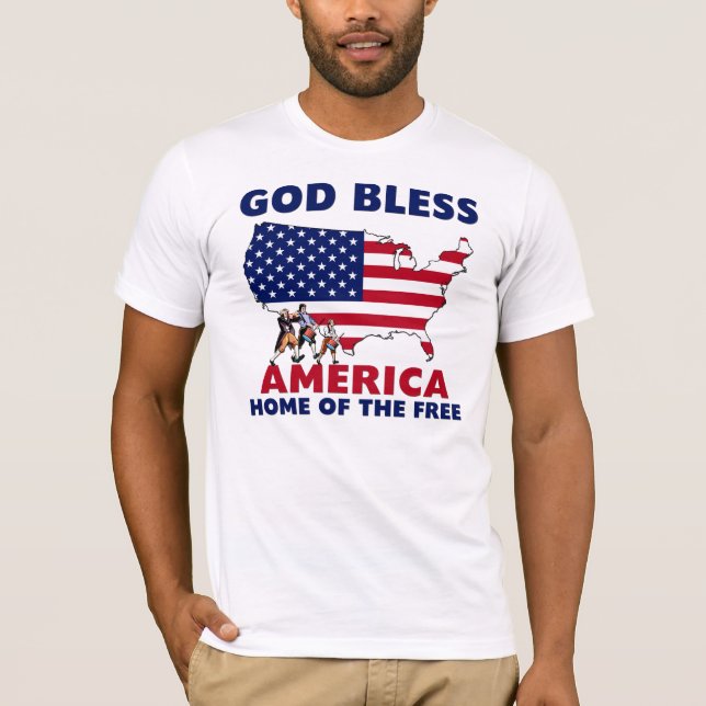 God Bless America T-Shirt (Front)