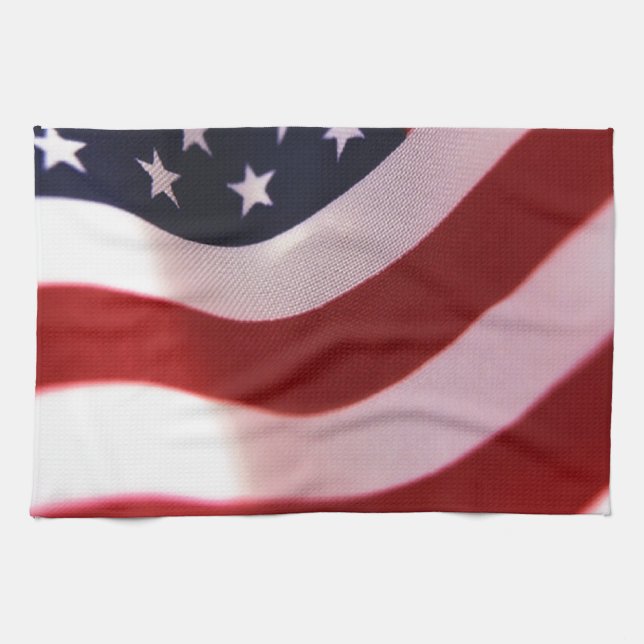 God bless America Tea Towel (Horizontal)