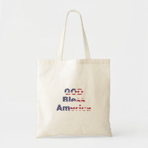 God bless America tote bag !