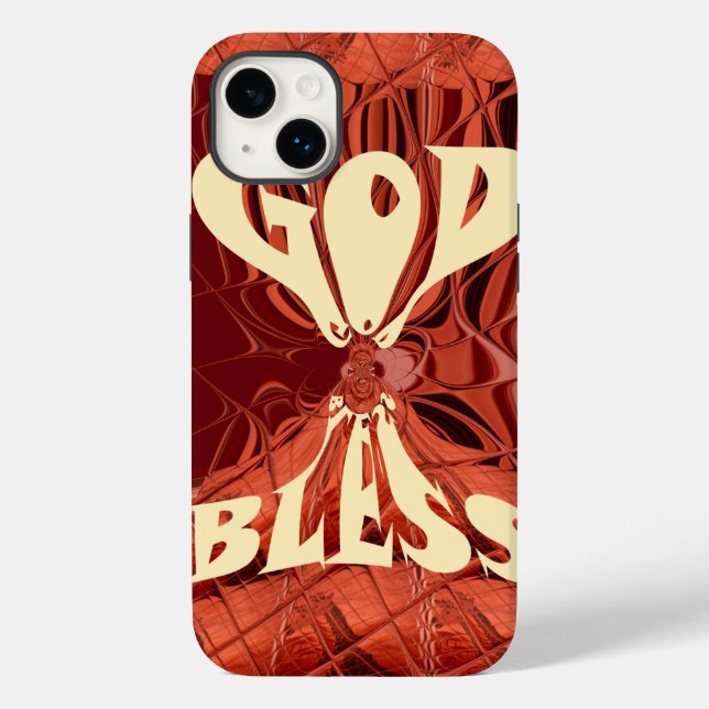 God Bless Art Print Case-Mate iPhone Case (Back)