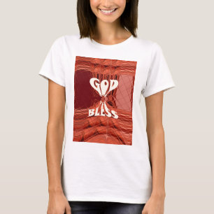 God Bless Art Print T-Shirt