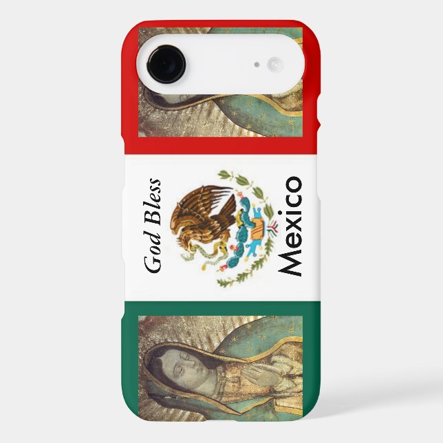 God Bless Mexico Case-Mate iPhone Case (Back)