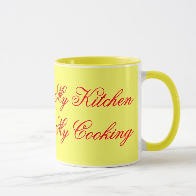 GOD Bless My Kitchen mug (Right)