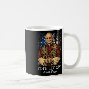 God Bless New Pope Leo Xiv Catholic Church Faith S Coffee Mug