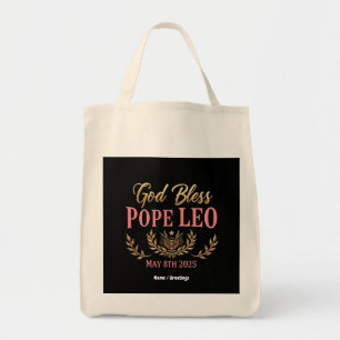 God Bless Pope Leo Celebrate New Pope May 8, 2025 Tote Bag