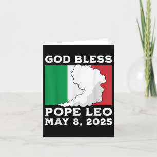 God Bless Pope Leo Italian Pope Leo 2025 Card