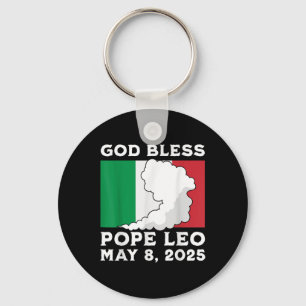 God Bless Pope Leo Italian Pope Leo 2025 Key Ring