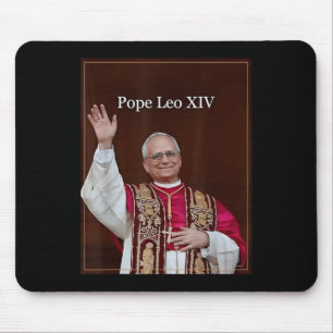 God Bless Pope Leo Xiv 1 Mouse Pad