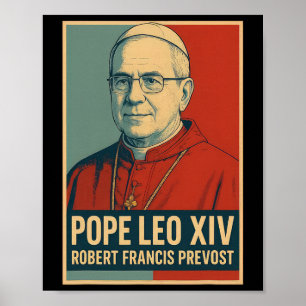 God Bless Pope Leo Xiv 1 Poster