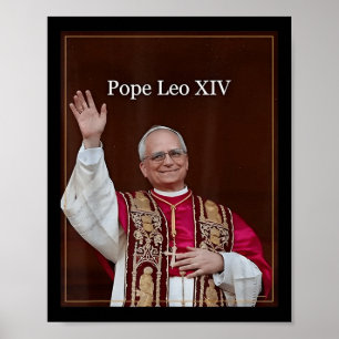 God Bless Pope Leo Xiv 1  Poster
