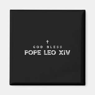 God Bless Pope Leo Xiv Cardinal Robert Francis Pre Magnet
