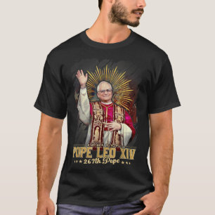 God Bless Pope Leo Xiv Catholic  T-Shirt