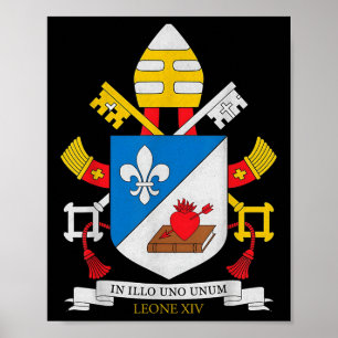 God Bless Pope Leo Xiv Leone Xiv Poster