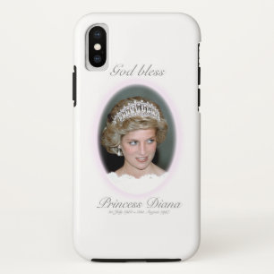 God Bless Princess Diana - Remembrance iPhone X Case