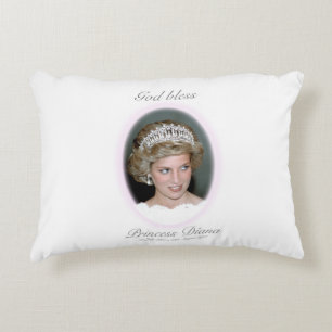God Bless Princess Diana - Remembrance Decorative Cushion