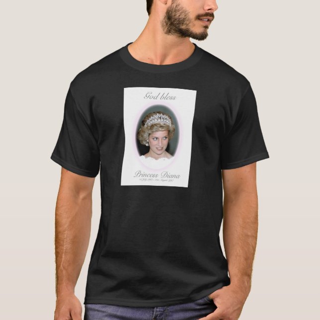 God Bless Princess Diana Remembrance T-Shirt (Front)