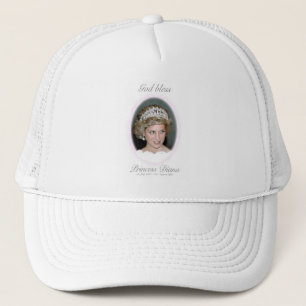 God Bless Princess Diana Trucker Hat