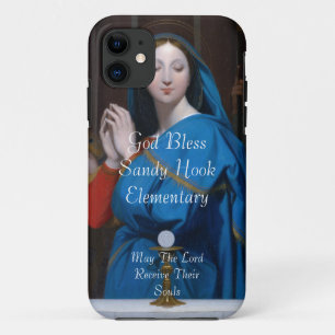 GOD BLESS SANDY HOOK ELEMENTARY MAY THE LORD .... iPhone 11 CASE