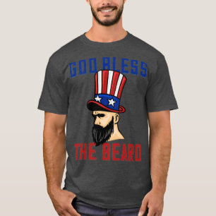 God Bless The Beard 2 T-Shirt