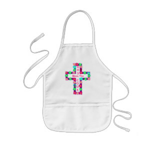 God Bless The Cook Kids Apron