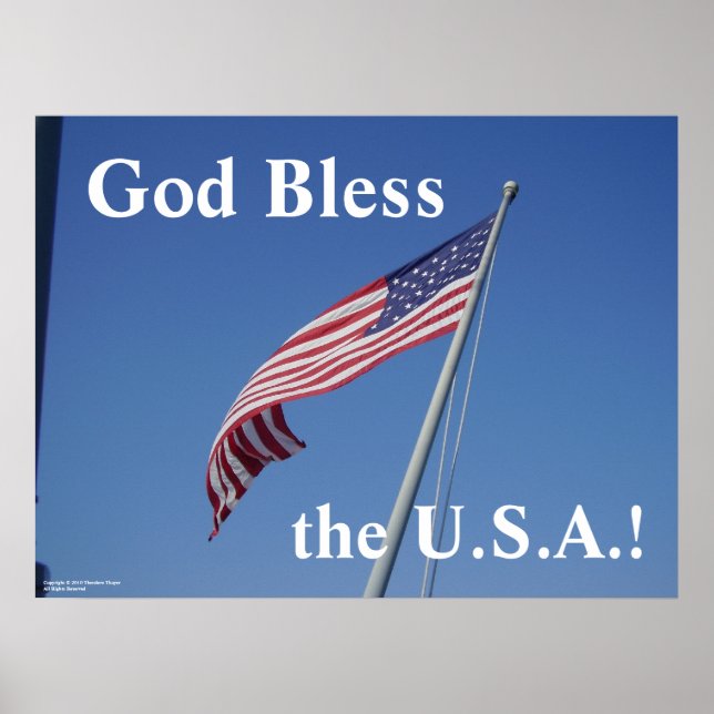 God Bless the U.S.A.!  poster (Front)