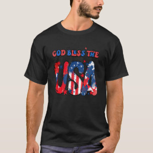 God Bless The Usa Independence Day For Men Women T-Shirt
