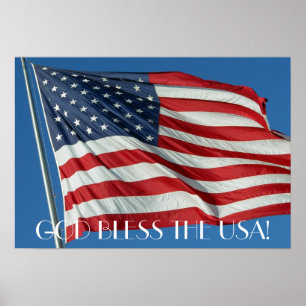 God Bless The USA Poster