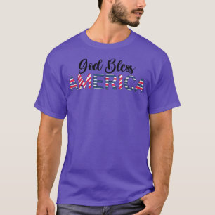 God Bless the USA Shirts 4th Of July Patriotic For