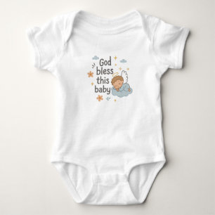 God bless this baby bodysuit