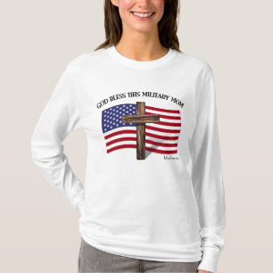 GOD BLESS THIS MILITARY MOM T-Shirt
