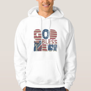 GOD BLESS USA HOODIE
