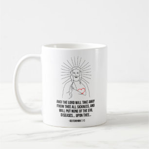 God Bless You. And The Lord Will Take Away Coffee Mug