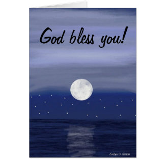 God Bless You Card