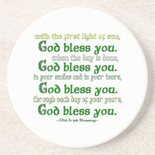 God Bless You Coaster