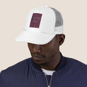 God Bless You Giraffes Art Print/Design Trucker Hat