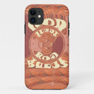 God Bless You Inspirational Text Design.  iPhone 11 Case
