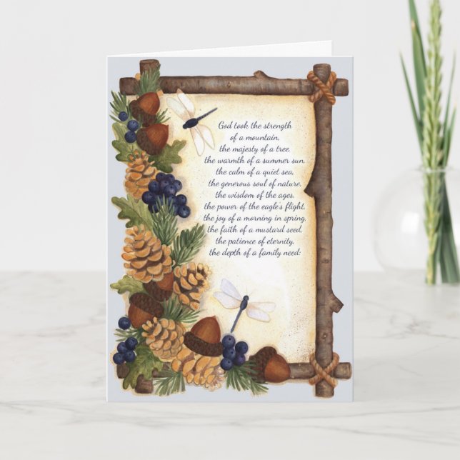 God Called Him Dad - Greeting Card (Front)