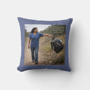 God cares for you cushion