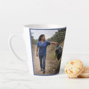 God cares for you latte mug