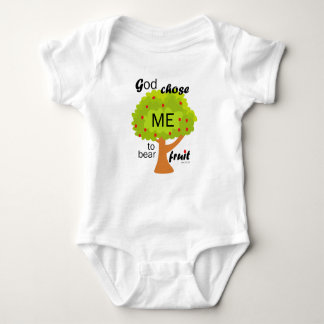 God chose ME! - Baby bodysuit  Bible verse